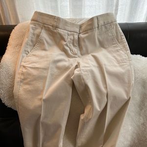 W J Crew Cameron stretch Cotton trousers